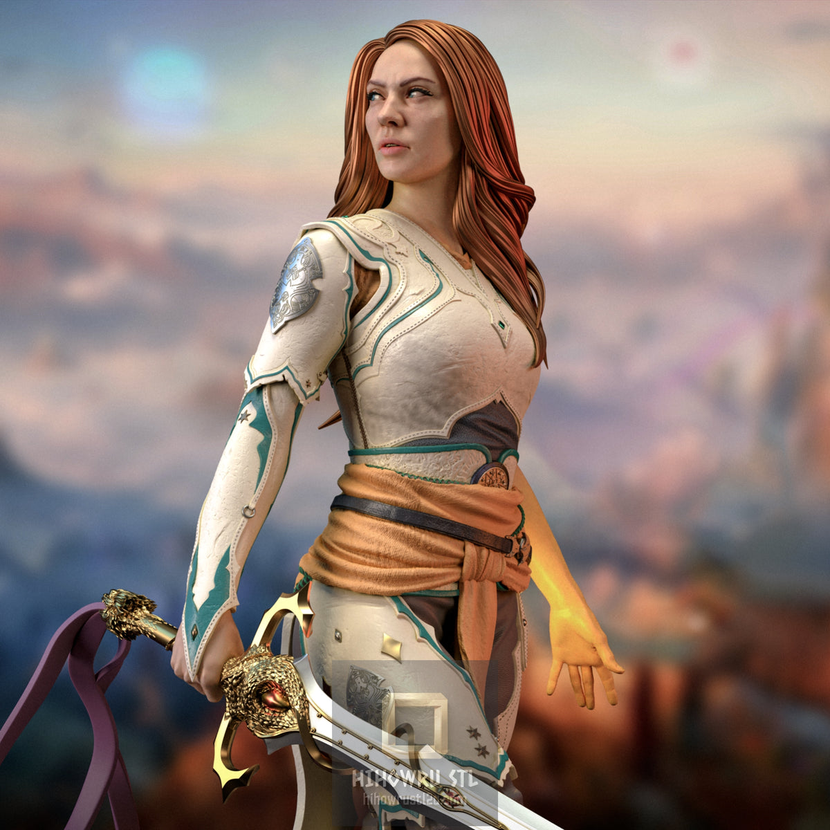 5524 Faye - God of War - STL 3D Print Files