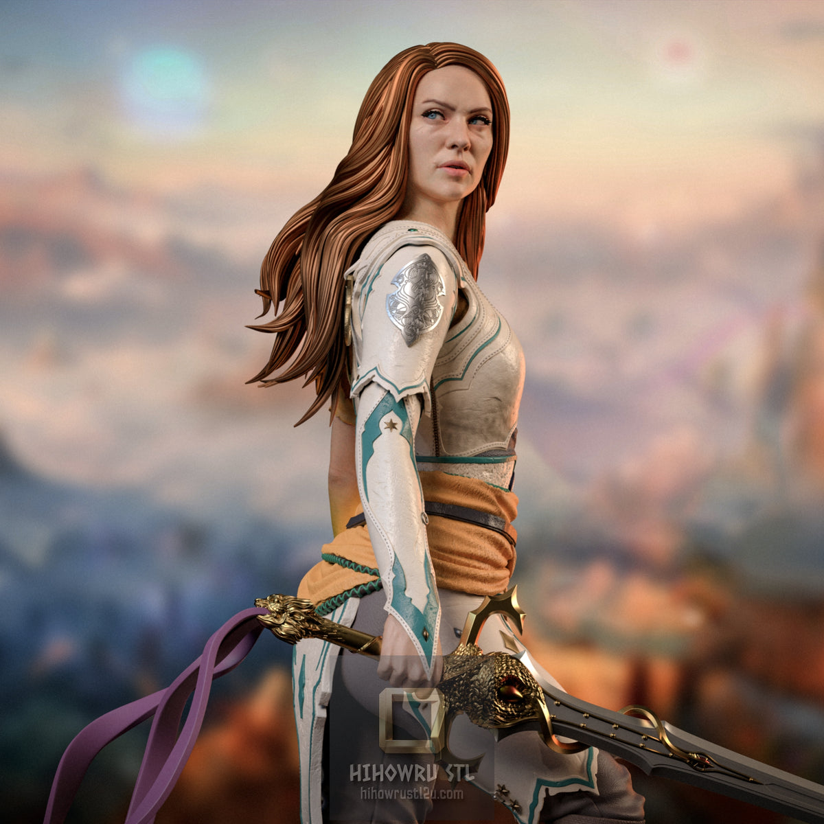 5524 Faye - God of War - STL 3D Print Files
