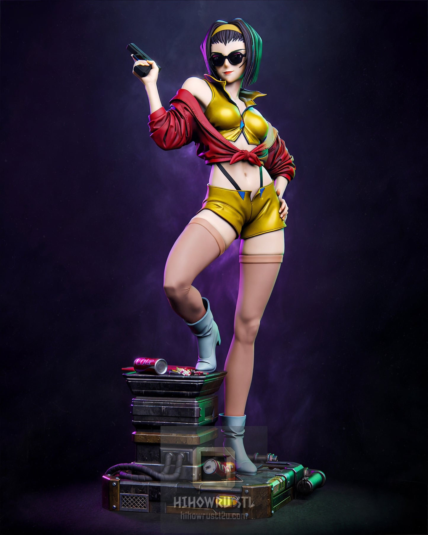 5350 Faye Valentine - Cowboy Bebop - STL 3D Print Files