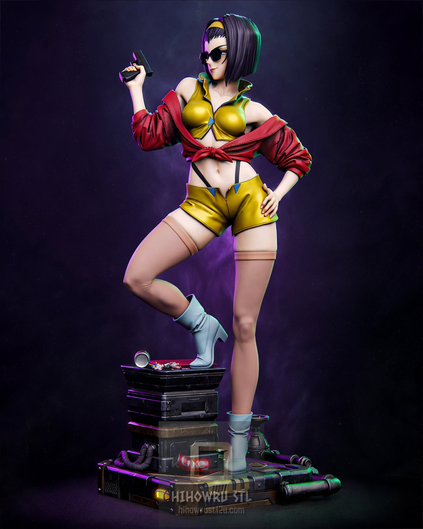5350 Faye Valentine - Cowboy Bebop - STL 3D Print Files