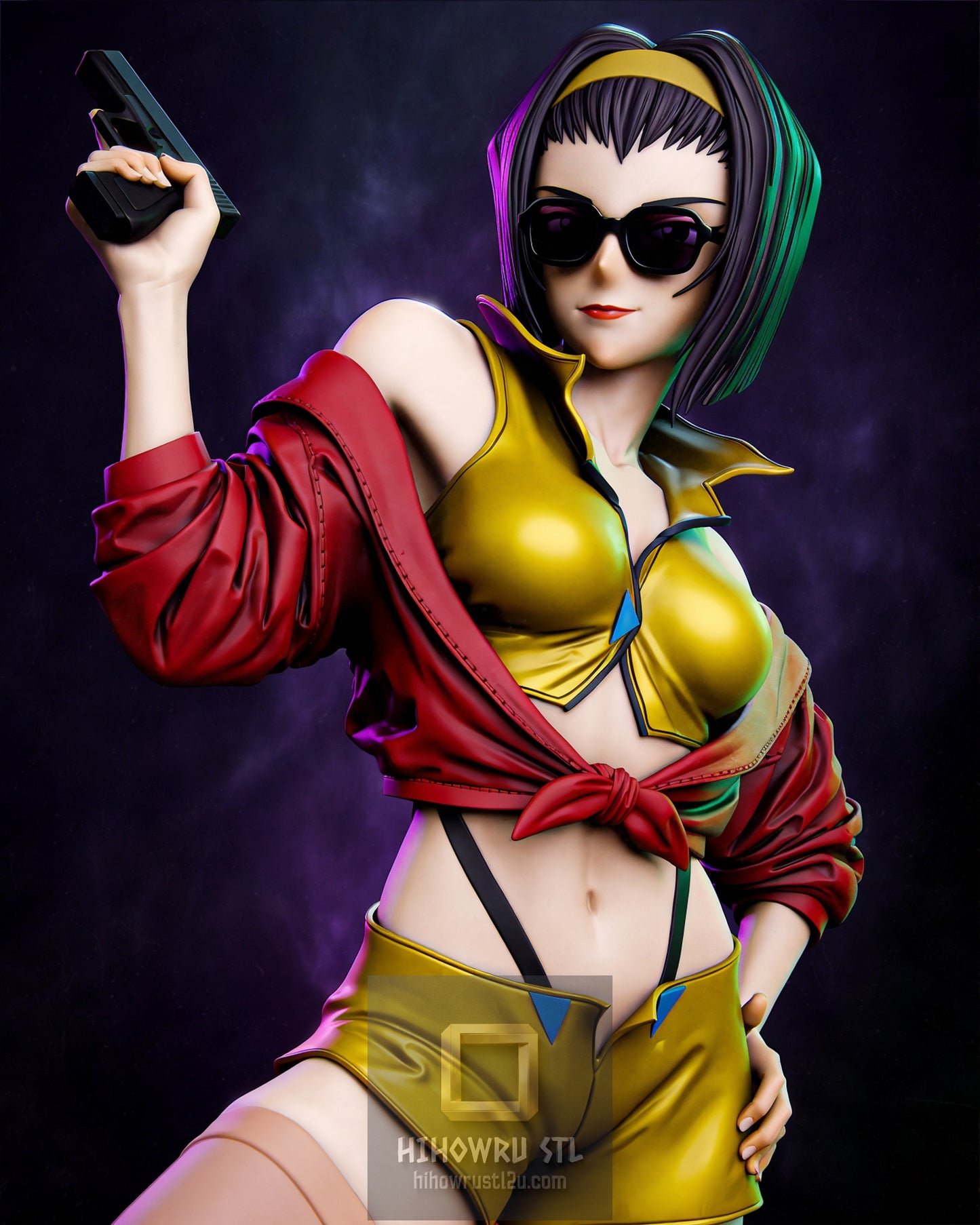 5350 Faye Valentine - Cowboy Bebop - STL 3D Print Files
