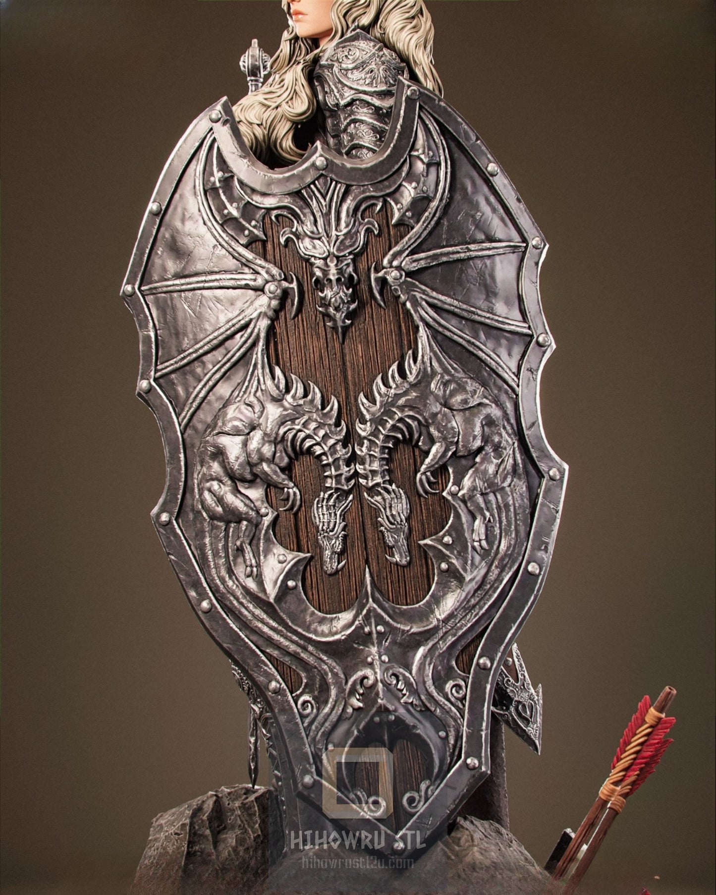 4485 Lady Warrior - STL 3D Print Files