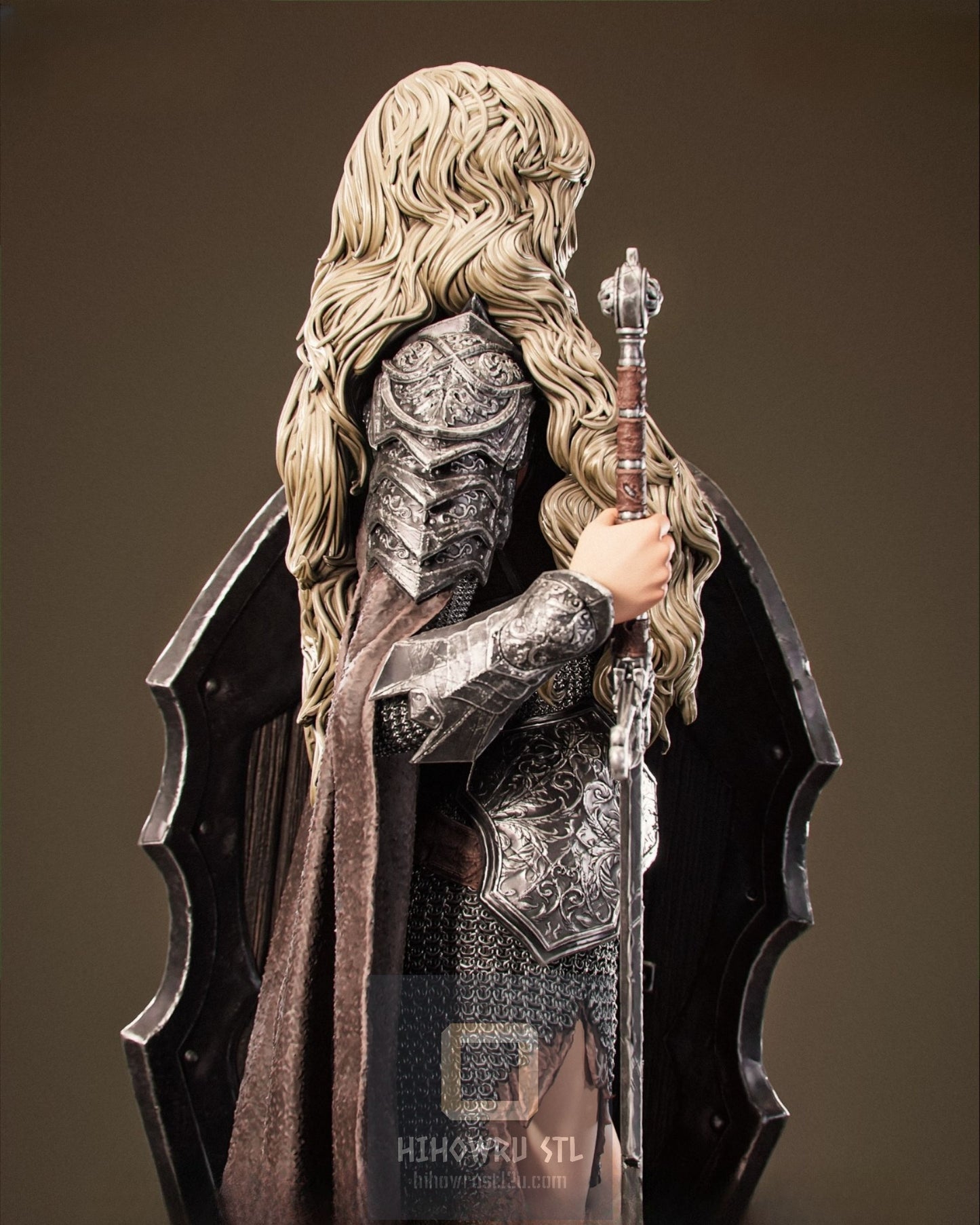 4485 Lady Warrior - STL 3D Print Files