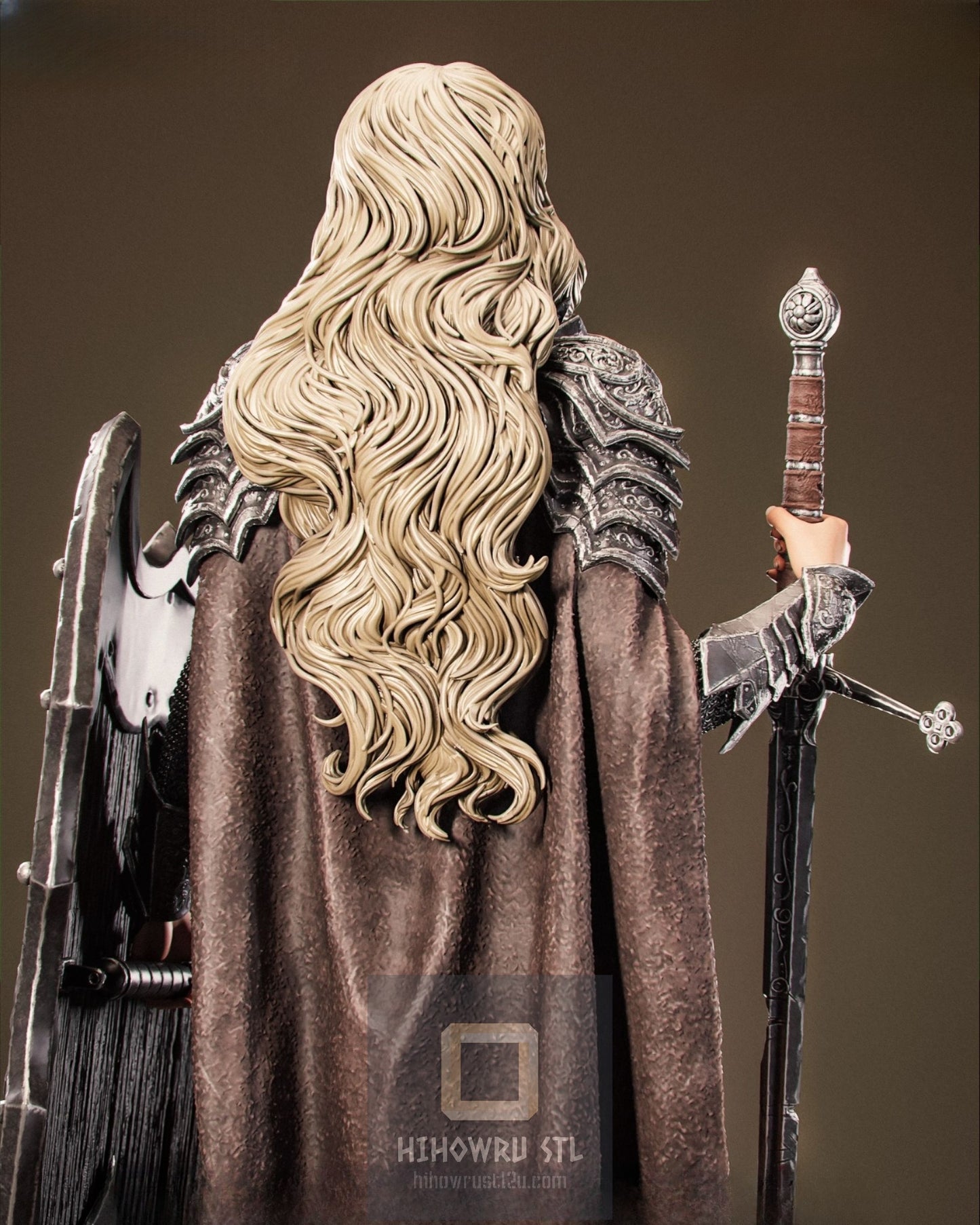 4485 Lady Warrior - STL 3D Print Files