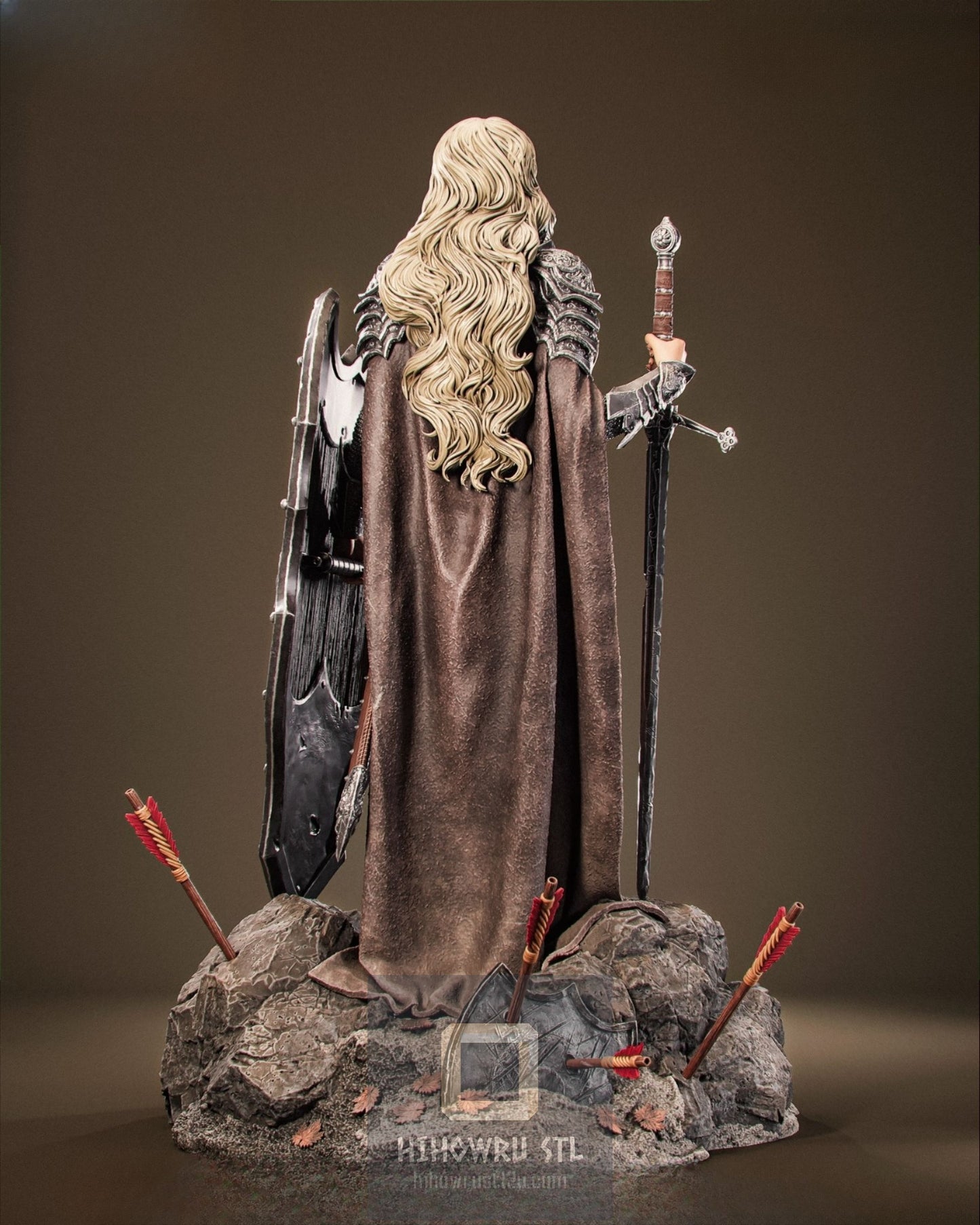 4485 Lady Warrior - STL 3D Print Files