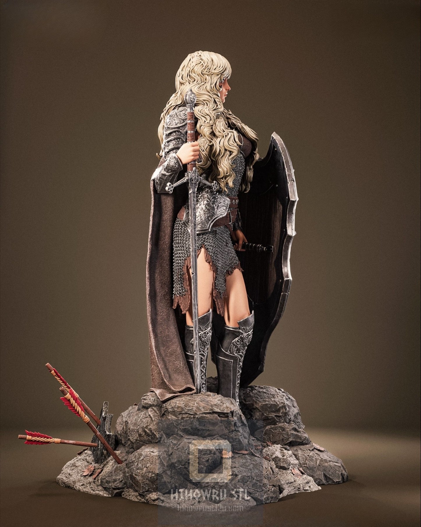 4485 Lady Warrior - STL 3D Print Files