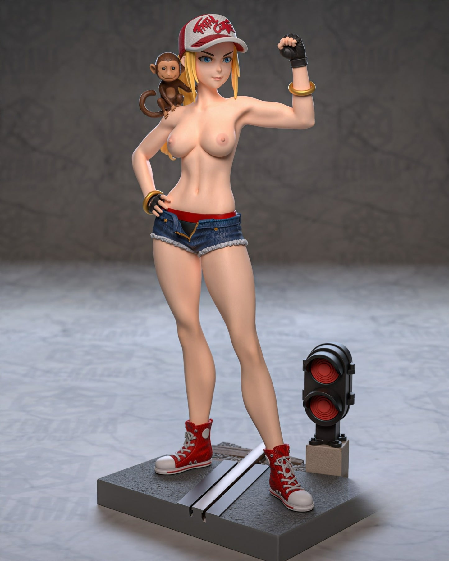 3396 Female Terry NSFW - The King of Fighters - STL 3D Print Files