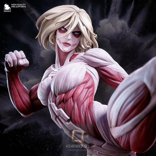 5545 Female Titan - Attack on Titan - STL 3D Print Files
