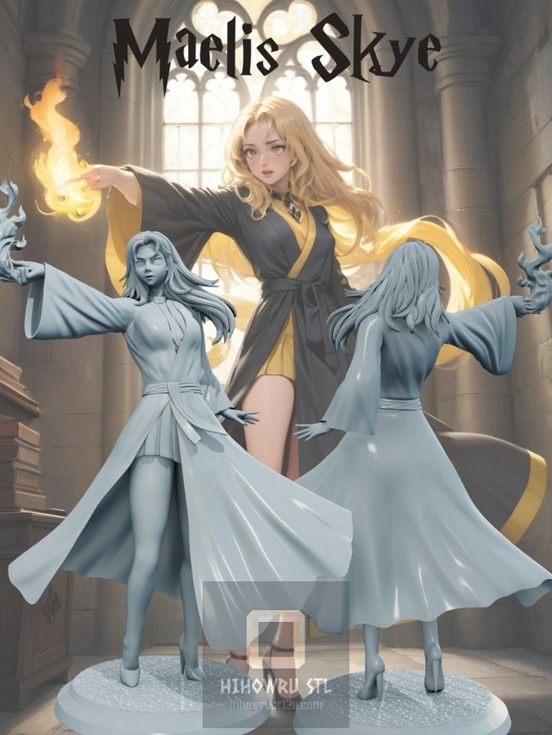 4366 Foxy Witches NSFW - STL 3D Print Files