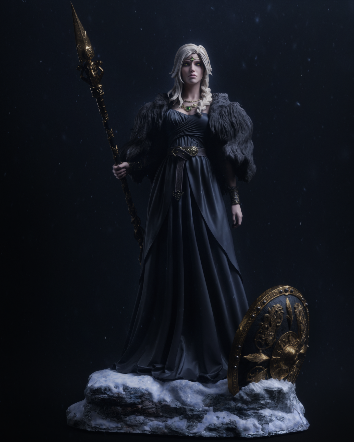 3359 Freyja - Norse Goddess Of Love - STL 3D Print Files