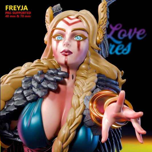 3182 Freyja NSFW - Norse Goddess of Love - STL 3D Print Files