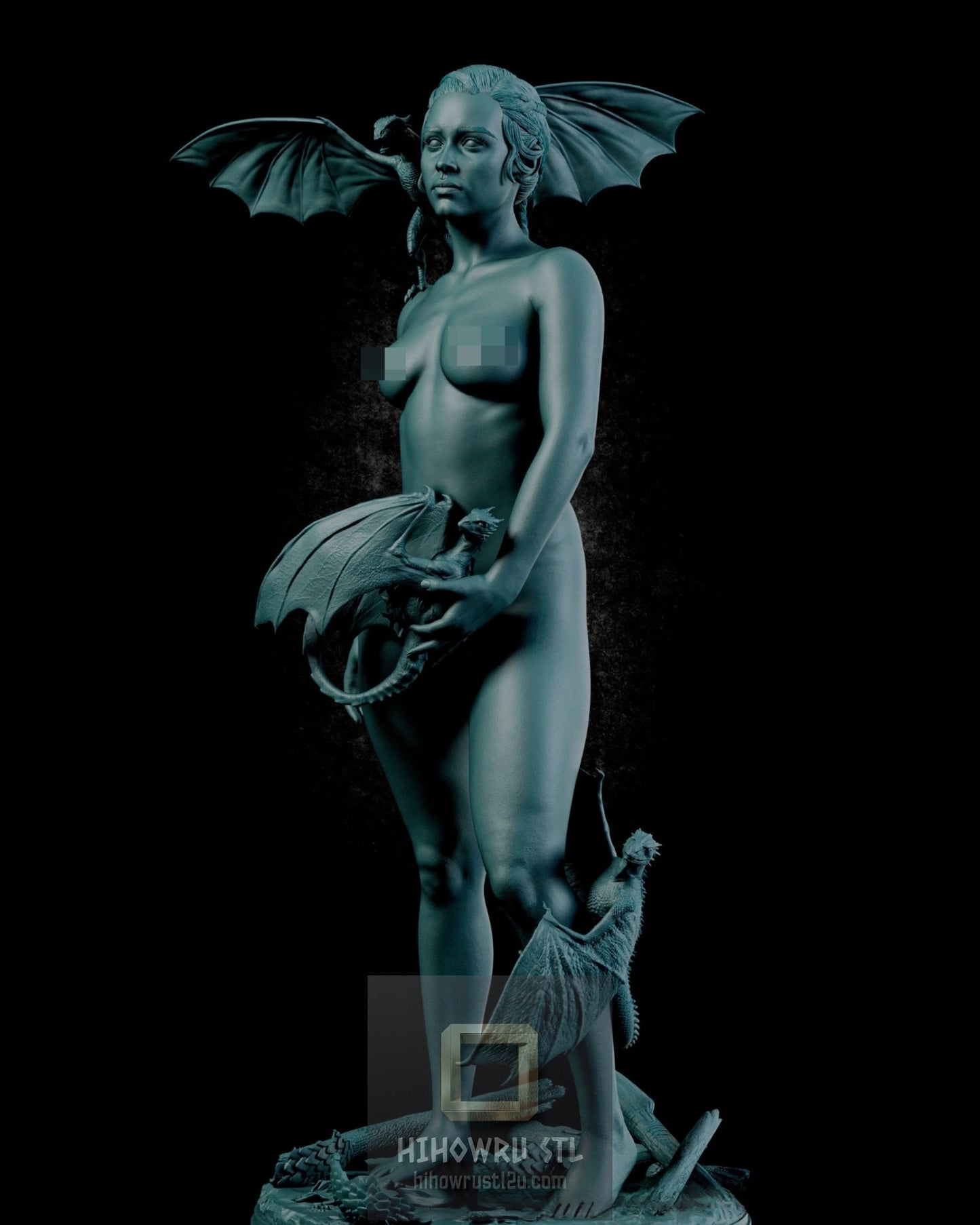 5194 Daenerys Targaryen NSFW - Game of Thrones - STL 3D Print Files