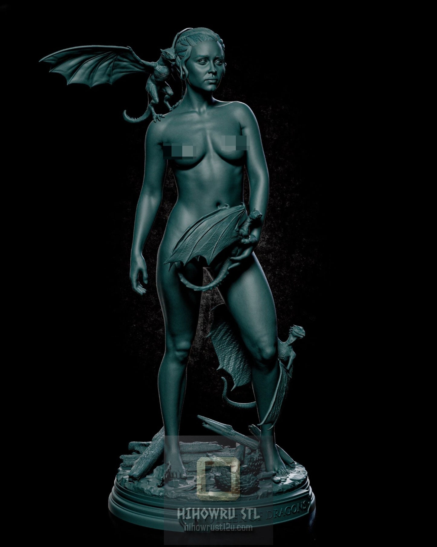 5194 Daenerys Targaryen NSFW - Game of Thrones - STL 3D Print Files