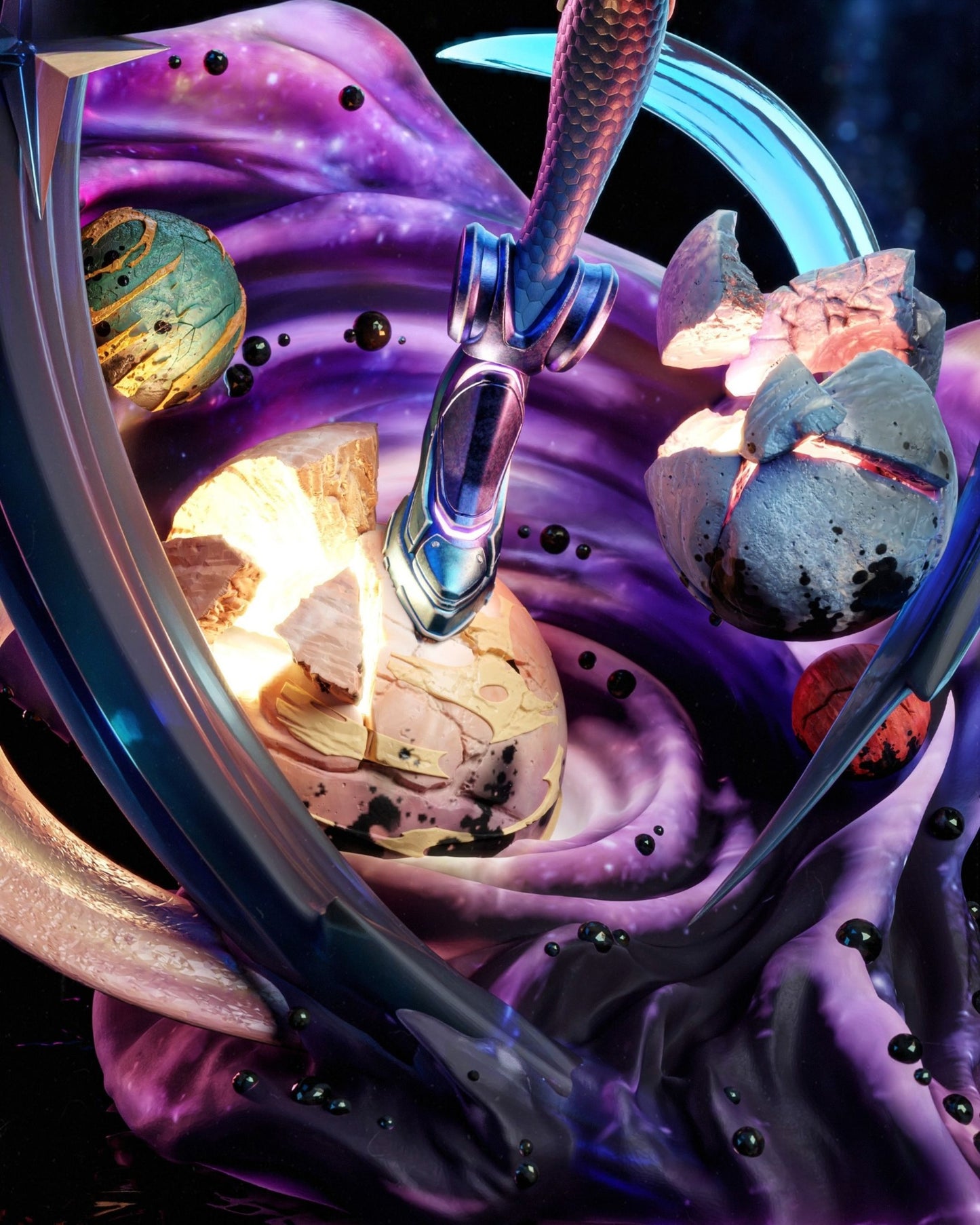 4234 Galacta - Marvel Rivals - STL 3D Print Files