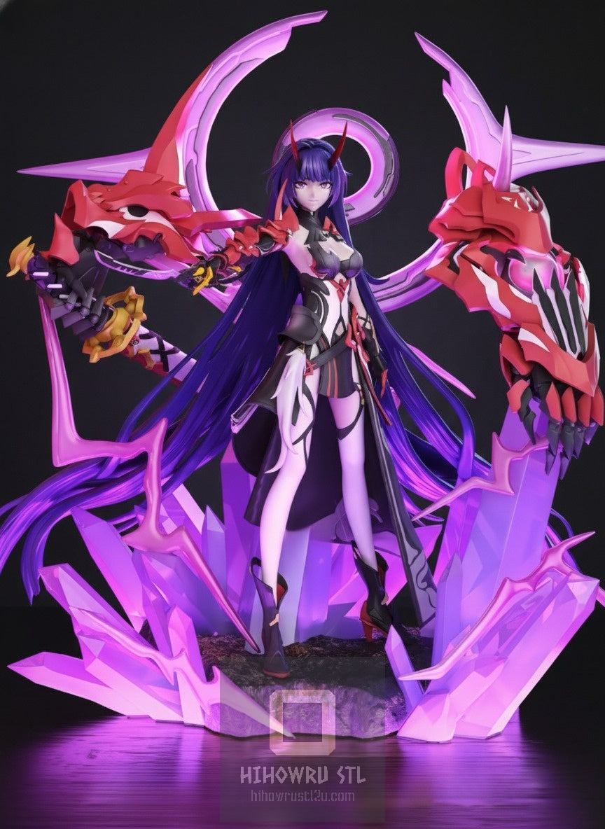 4667 Herrscher of Thunder - Honkai Impact 3 - STL 3D Print Files