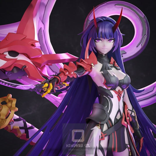4667 Herrscher of Thunder - Honkai Impact 3 - STL 3D Print Files