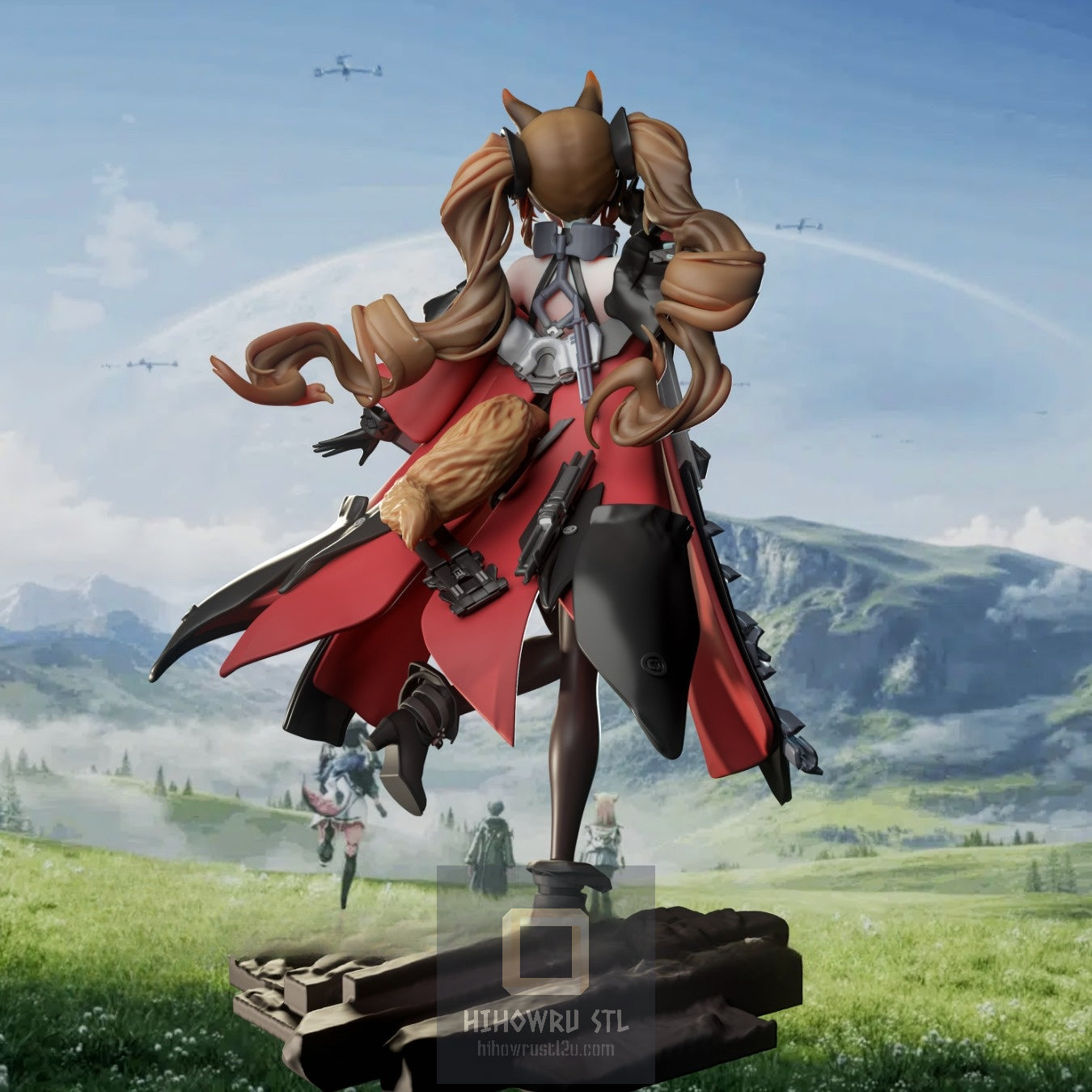 4633 Gilberta - Arknights: Endfield - STL 3D Print Files