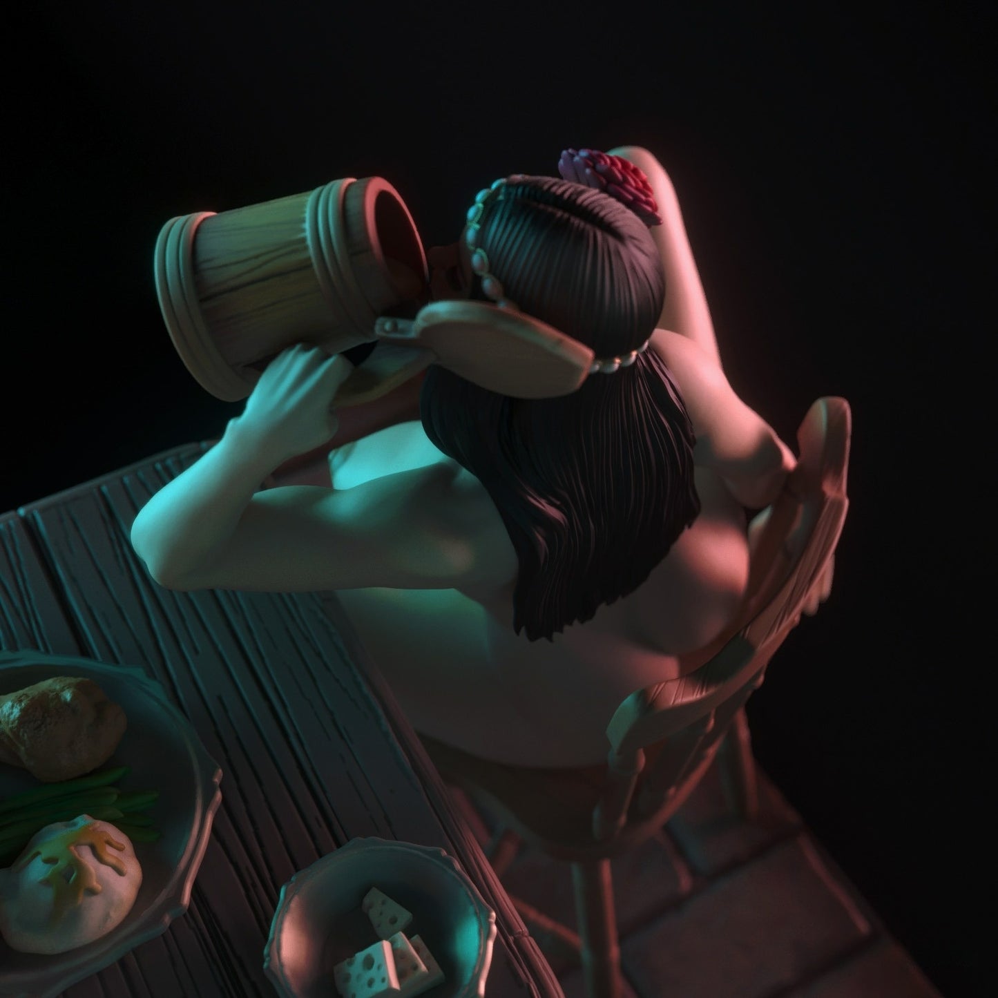 3202 Gisela NSFW - STL 3D Print Files