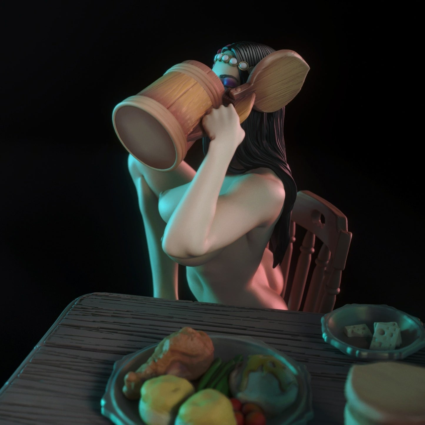 3202 Gisela NSFW - STL 3D Print Files