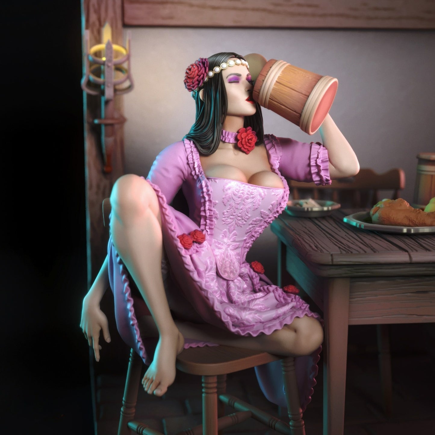 3202 Gisela NSFW - STL 3D Print Files