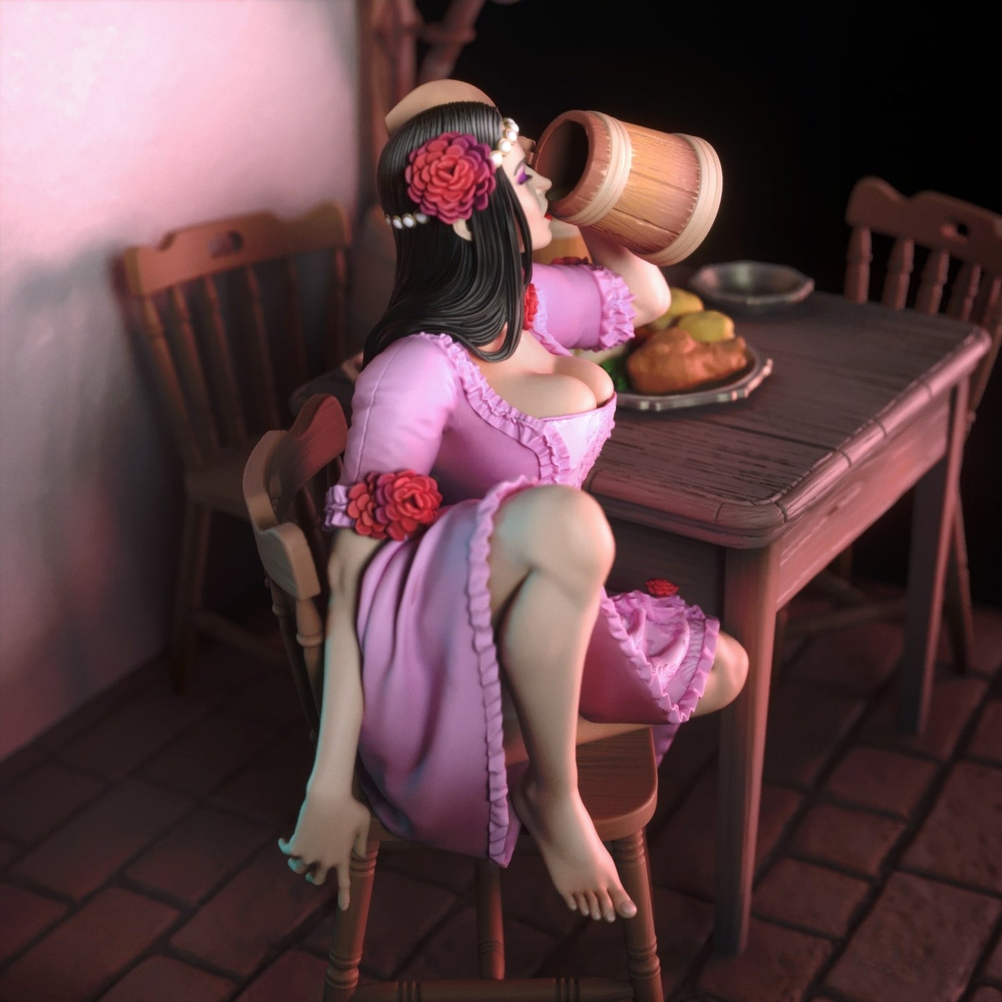 3202 Gisela NSFW - STL 3D Print Files