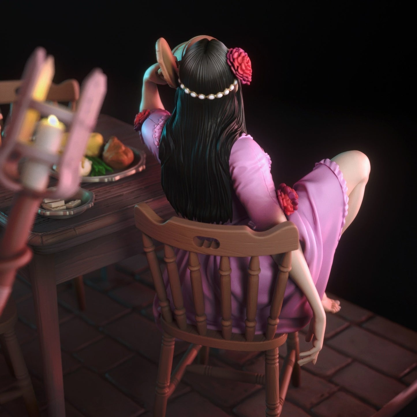 3202 Gisela NSFW - STL 3D Print Files