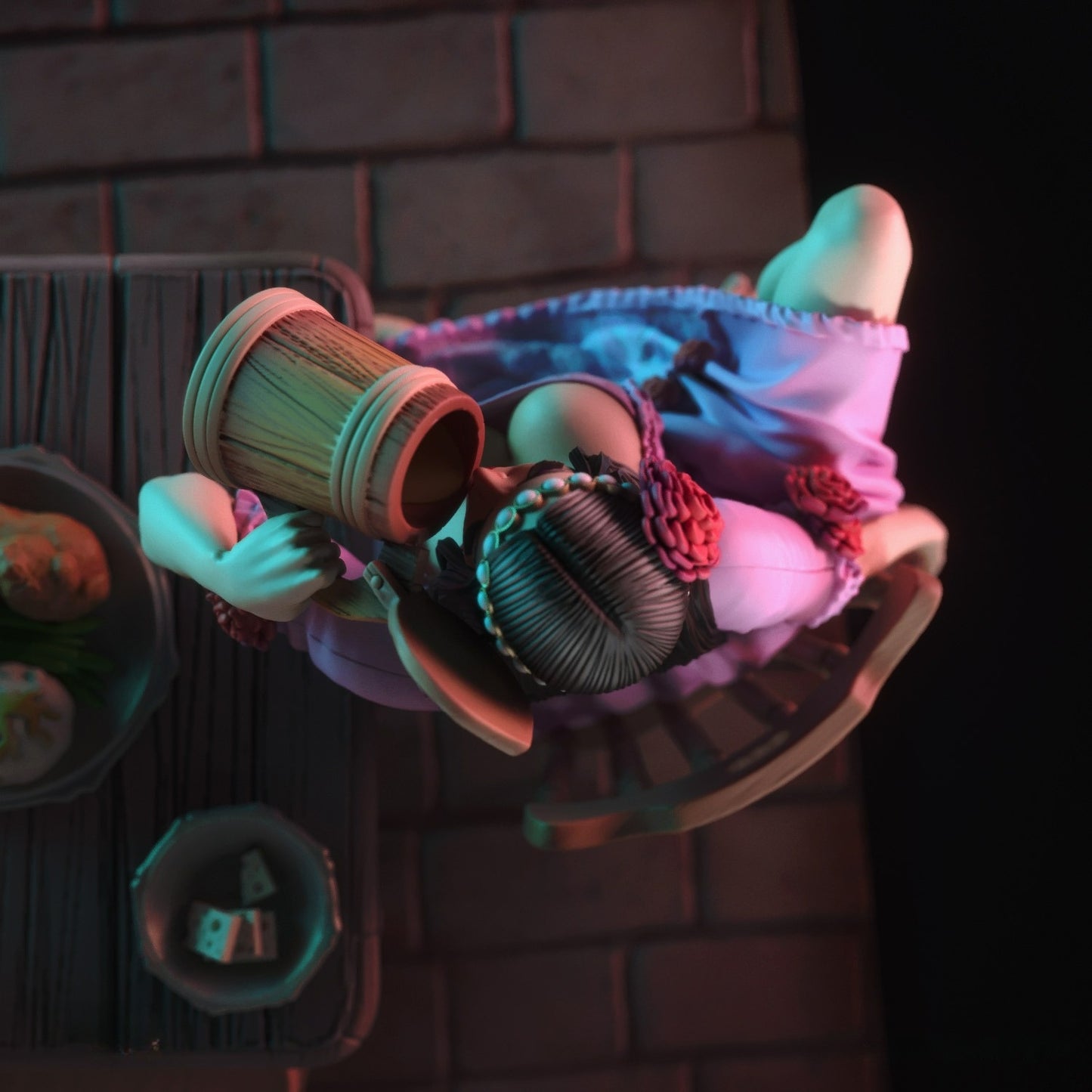 3202 Gisela NSFW - STL 3D Print Files