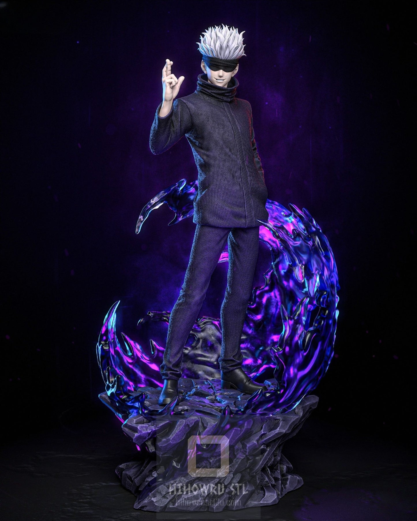 4860 Satoru Gojo - Jujutsu Kaisen - STL 3D Print Files