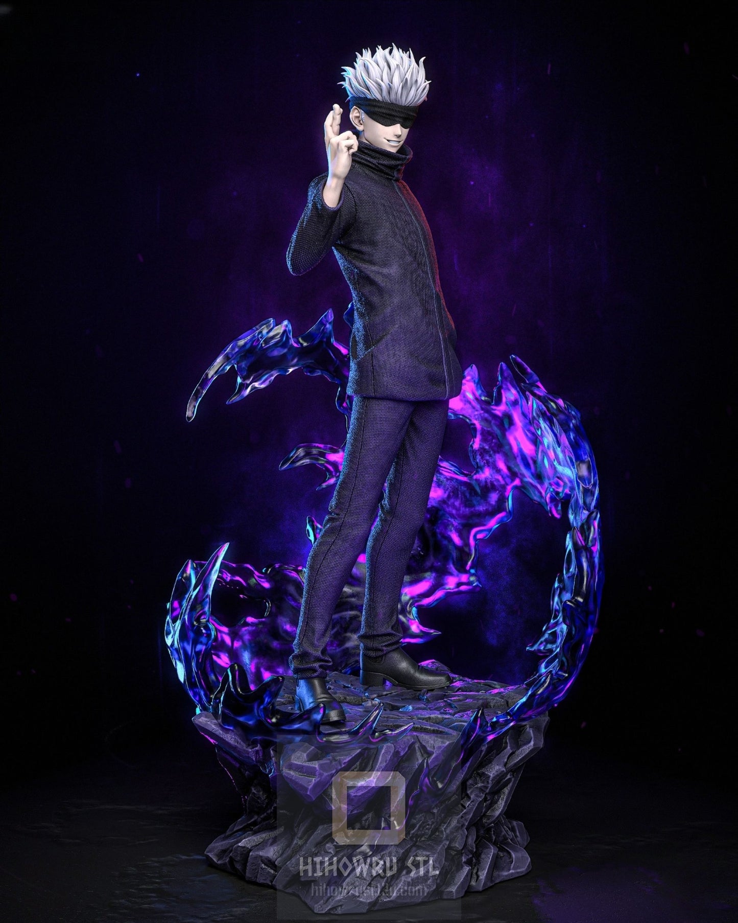 4860 Satoru Gojo - Jujutsu Kaisen - STL 3D Print Files