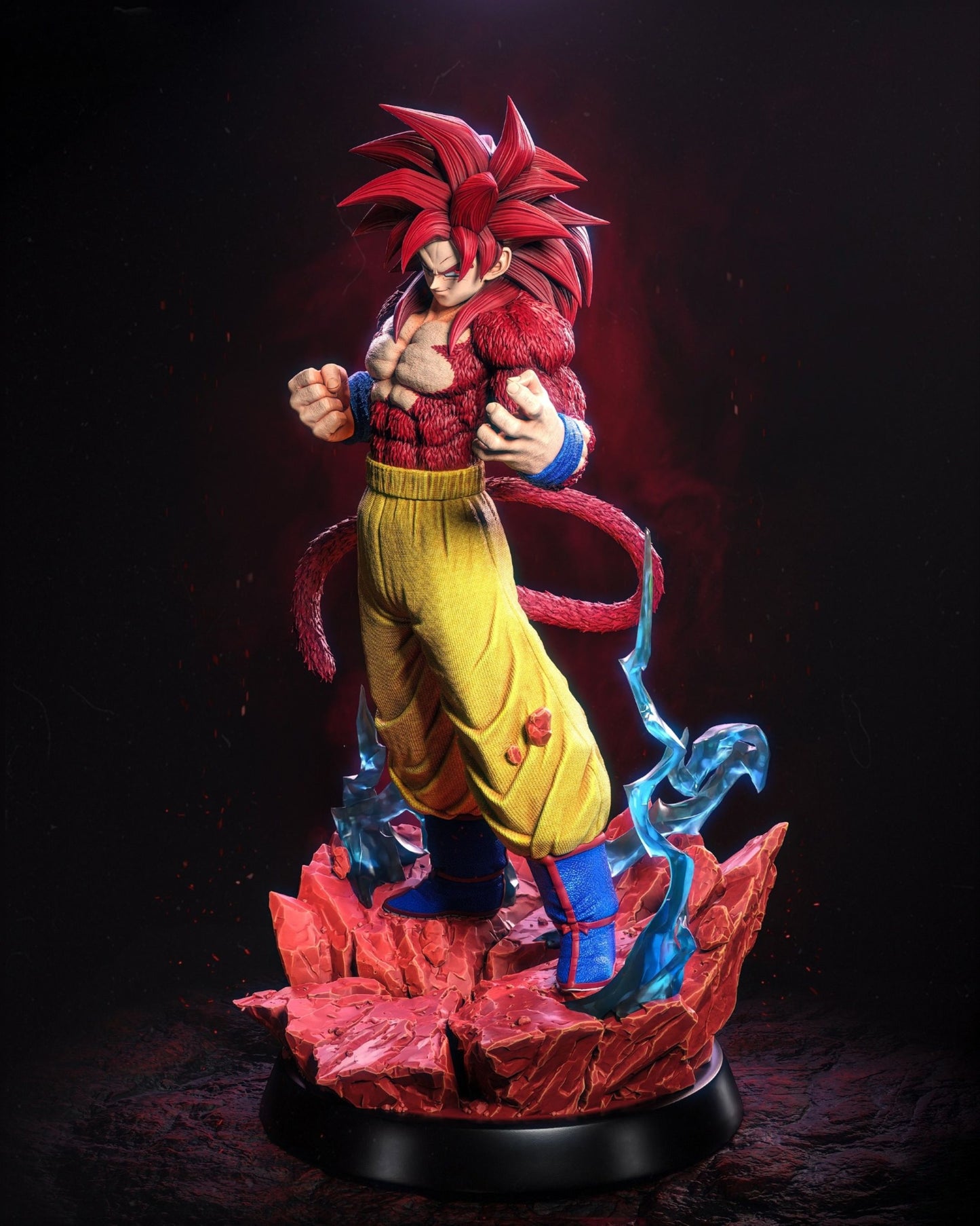 4227 GOKU SSJ4 - Dragon Ball GT - STL 3D Print Files