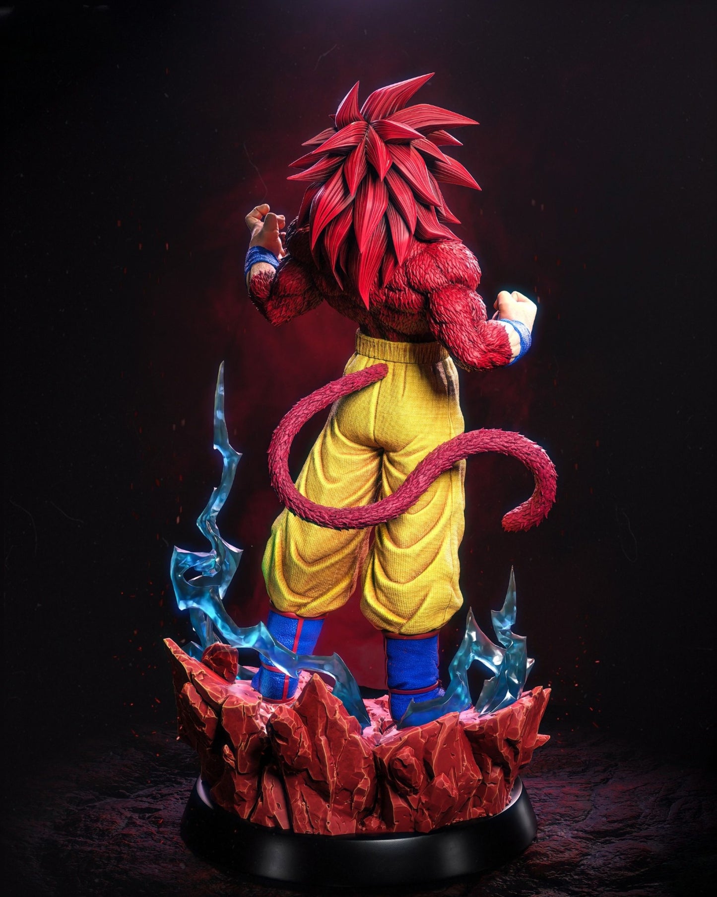 4227 GOKU SSJ4 - Dragon Ball GT - STL 3D Print Files