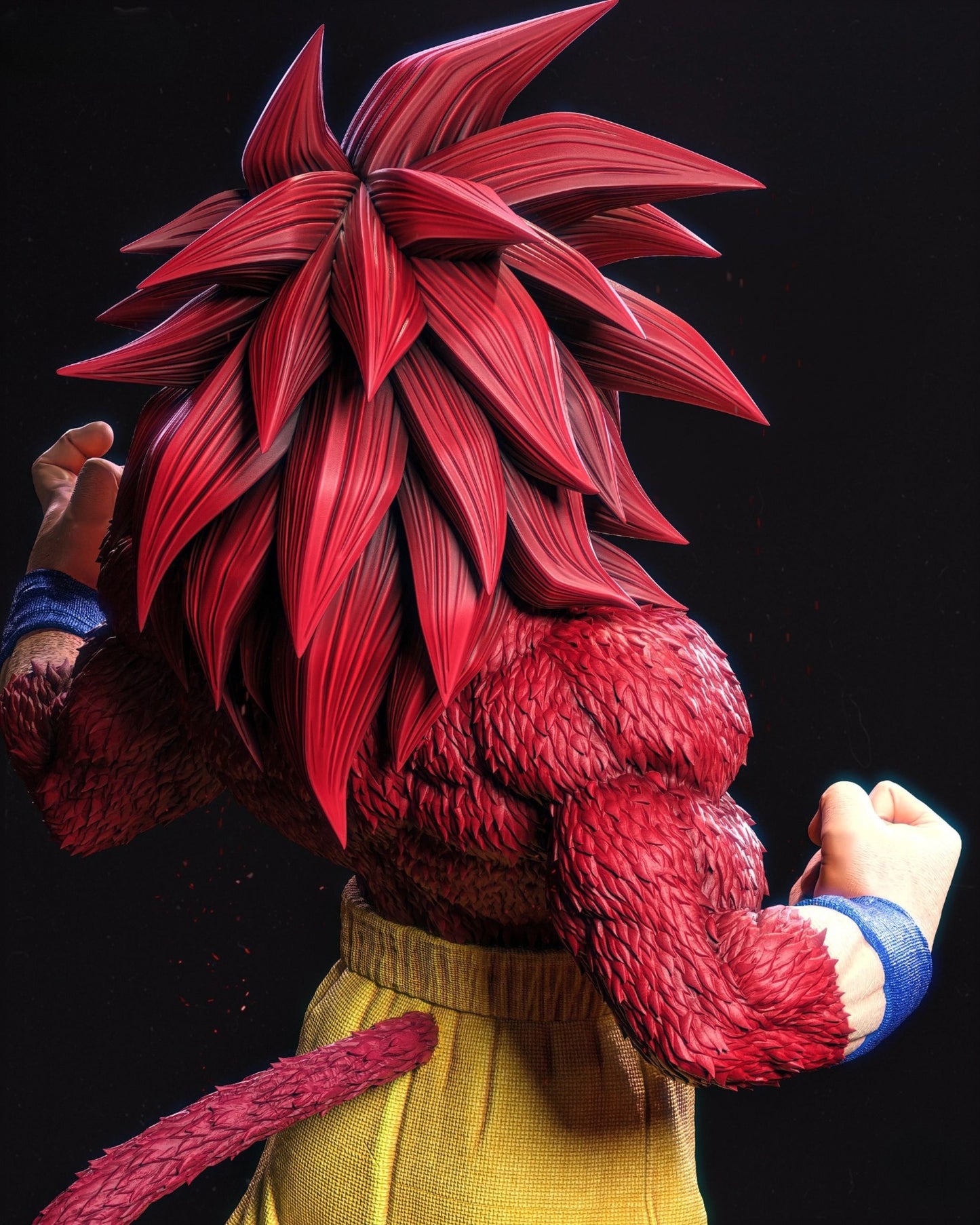 4227 GOKU SSJ4 - Dragon Ball GT - STL 3D Print Files