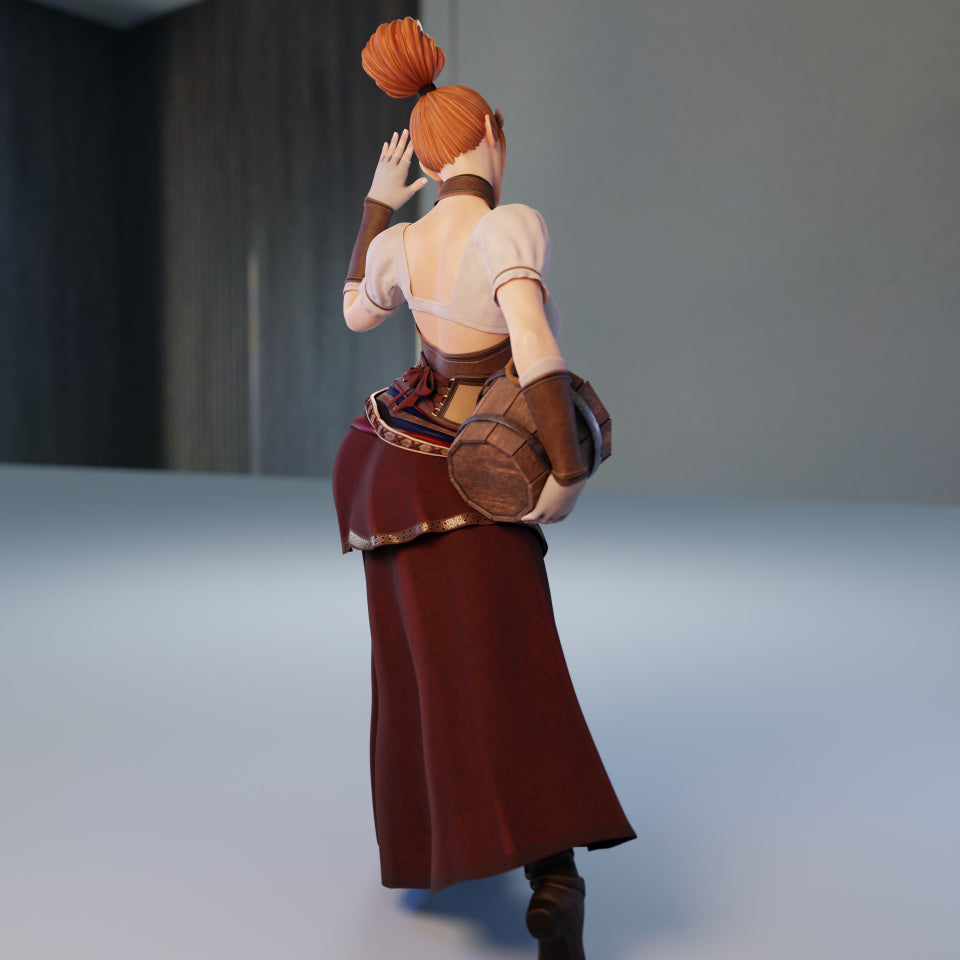 3560 Greta NSFW - STL 3D Print Files
