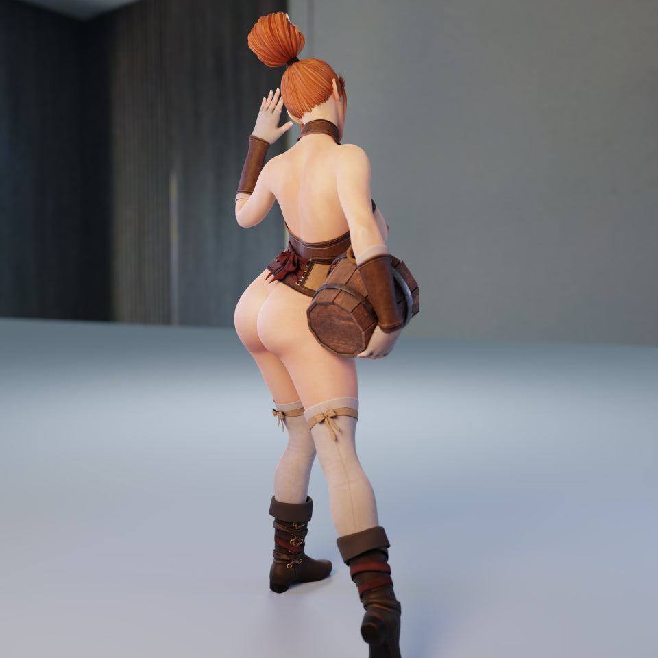3560 Greta NSFW - STL 3D Print Files
