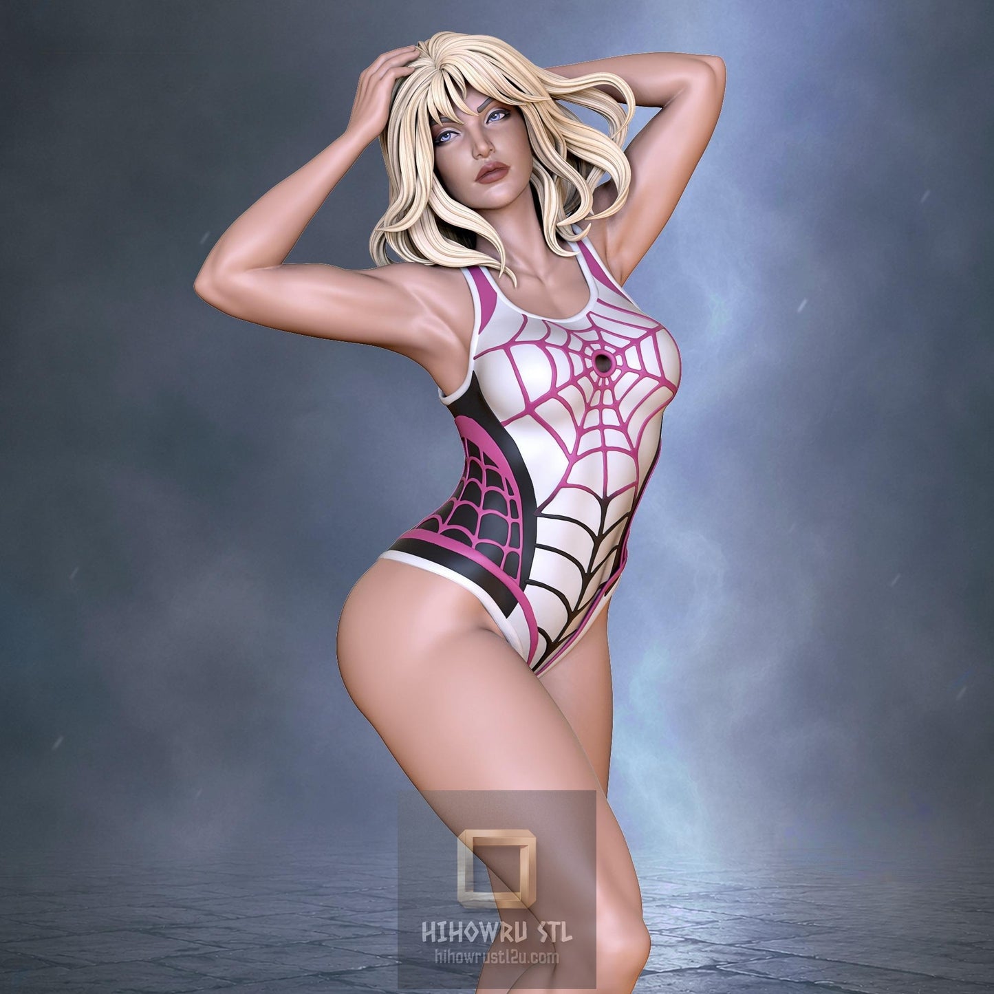 5481 Gwen Stacy - Spider-man - STL 3D Print Files