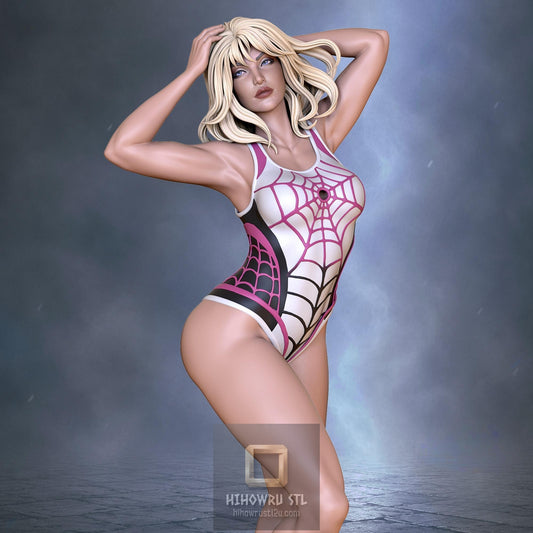 5481 Gwen Stacy - Spider-man - STL 3D Print Files