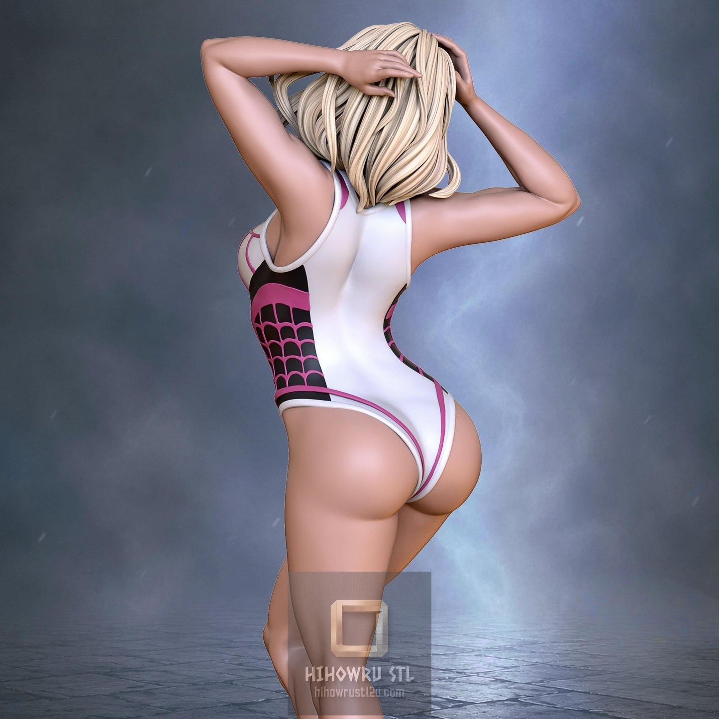 5481 Gwen Stacy - Spider-man - STL 3D Print Files