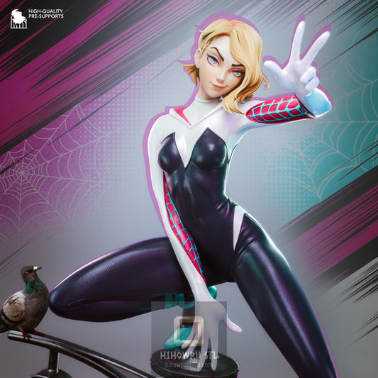5398 Spider Gwen - Marvel Comics - STL 3D Print Files