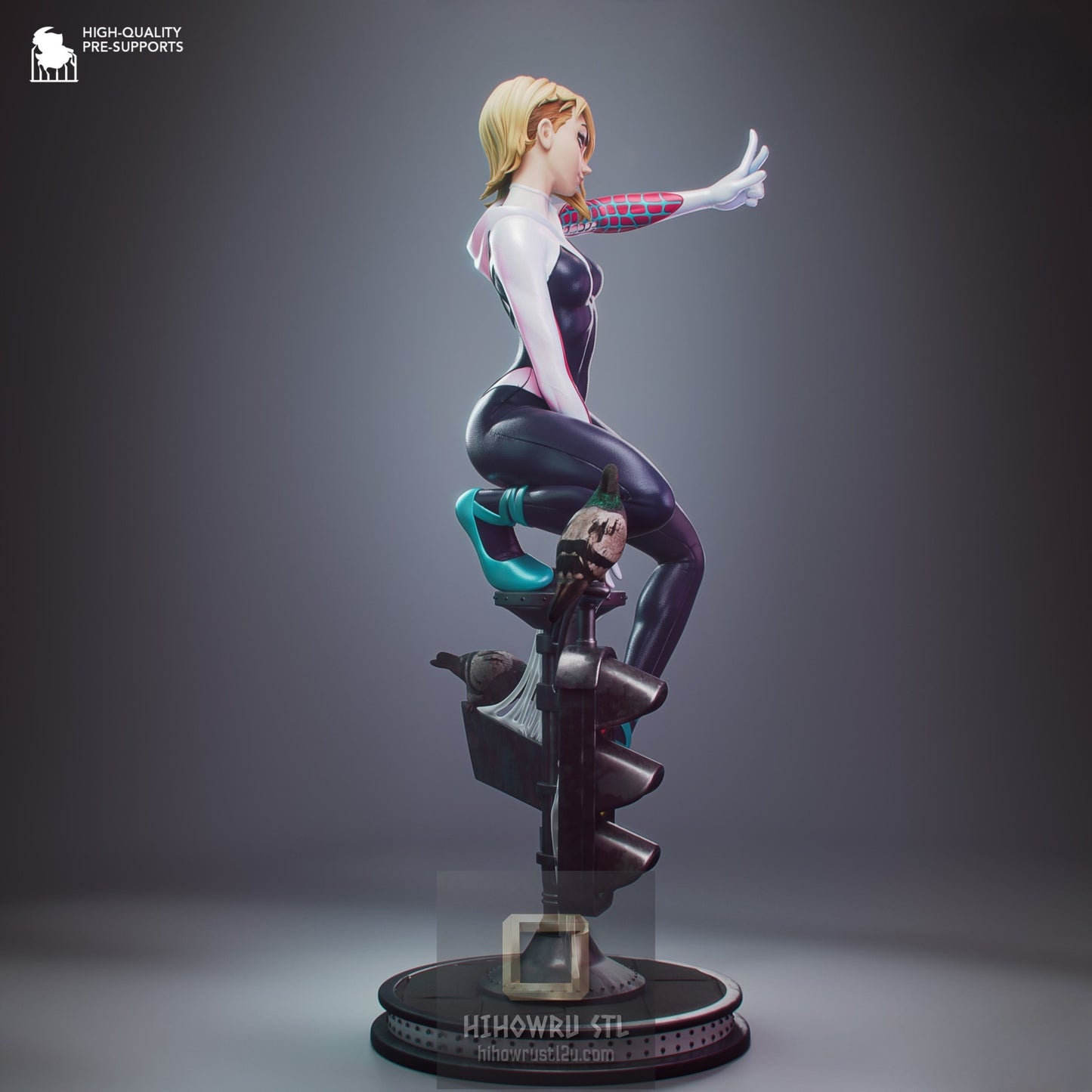 5398 Spider Gwen - Marvel Comics - STL 3D Print Files