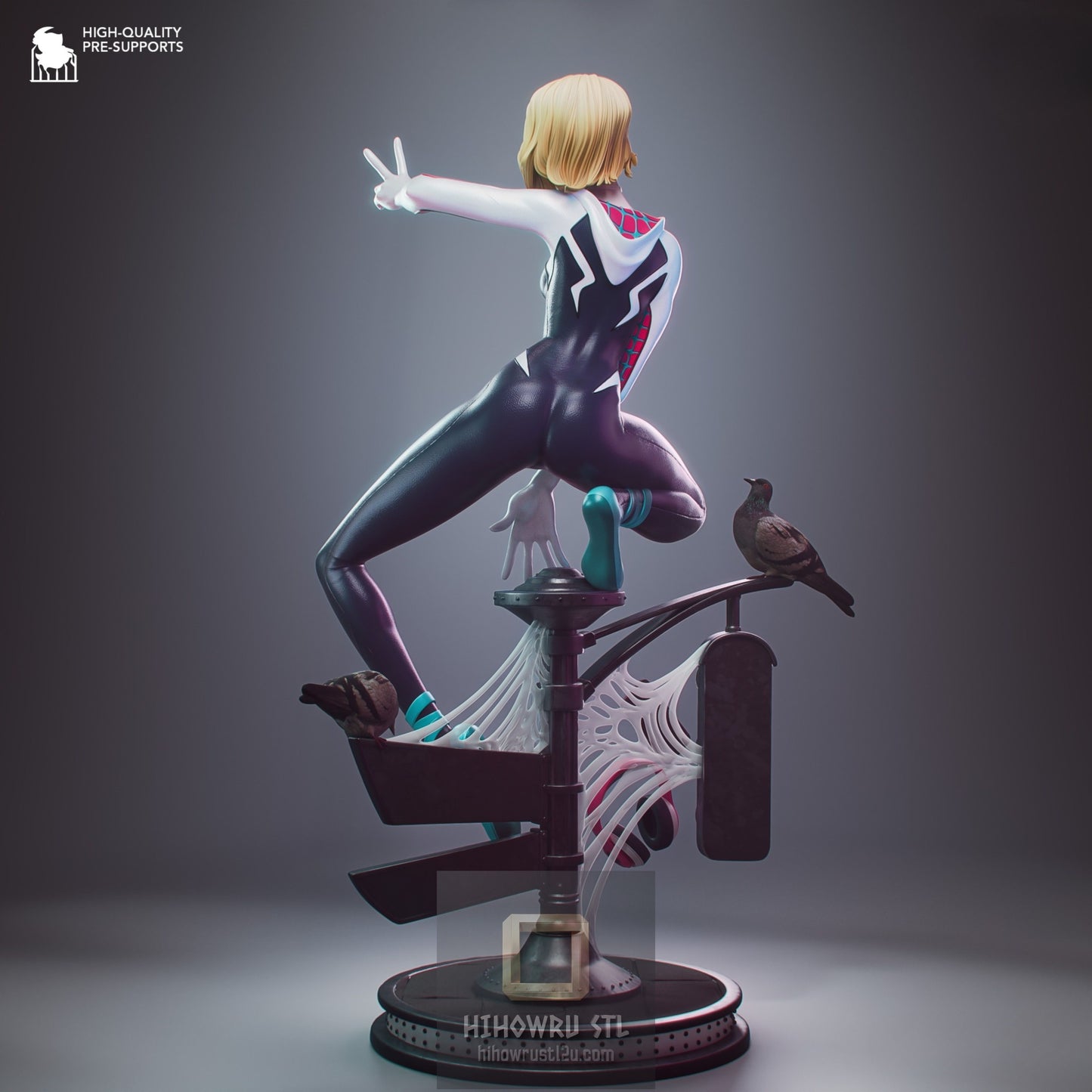 5398 Spider Gwen - Marvel Comics - STL 3D Print Files