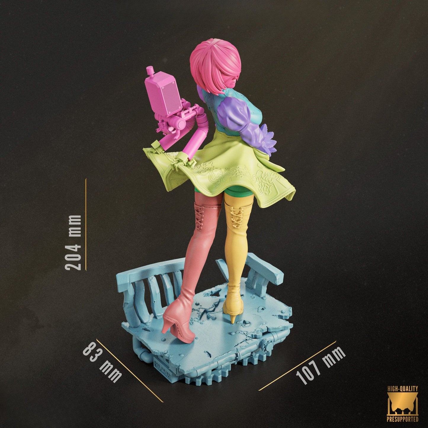 4040 2B - NIER AUTOMATA - STL 3D Print Files