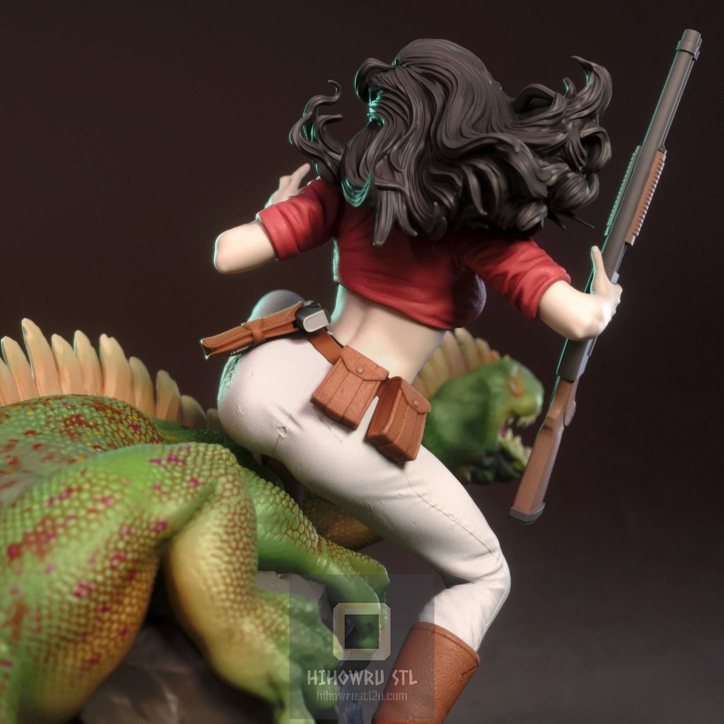 4383 Hannah Dundee NSFW - Cadillacs and Dinosaurs - STL 3D Print Files