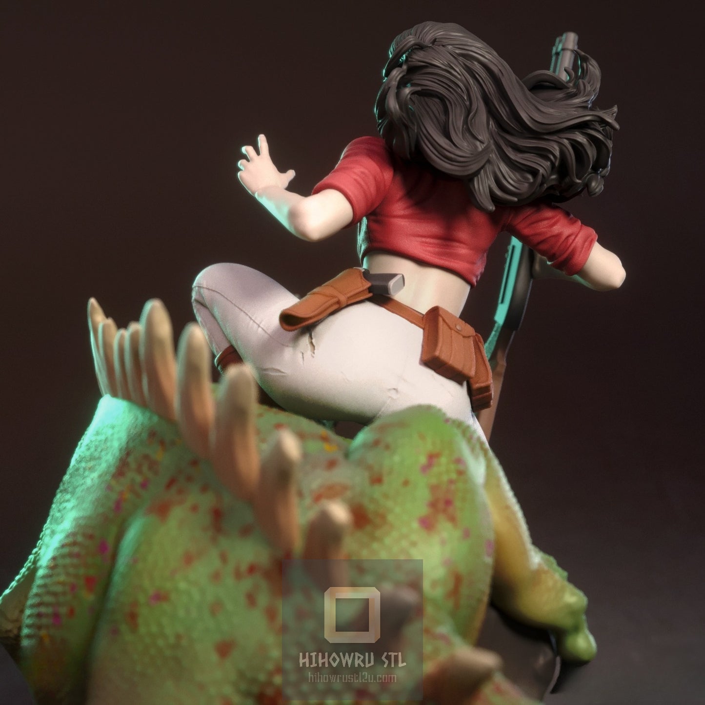 4383 Hannah Dundee NSFW - Cadillacs and Dinosaurs - STL 3D Print Files