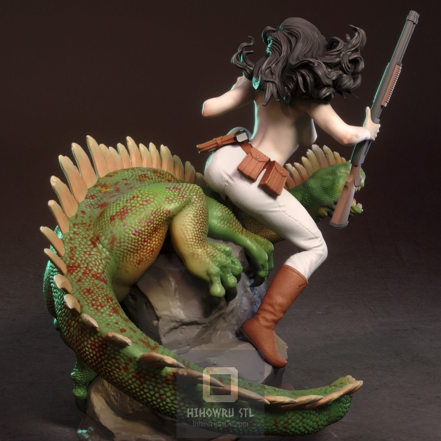4383 Hannah Dundee NSFW - Cadillacs and Dinosaurs - STL 3D Print Files
