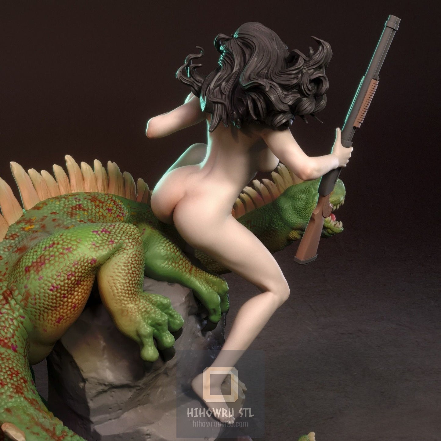 4383 Hannah Dundee NSFW - Cadillacs and Dinosaurs - STL 3D Print Files