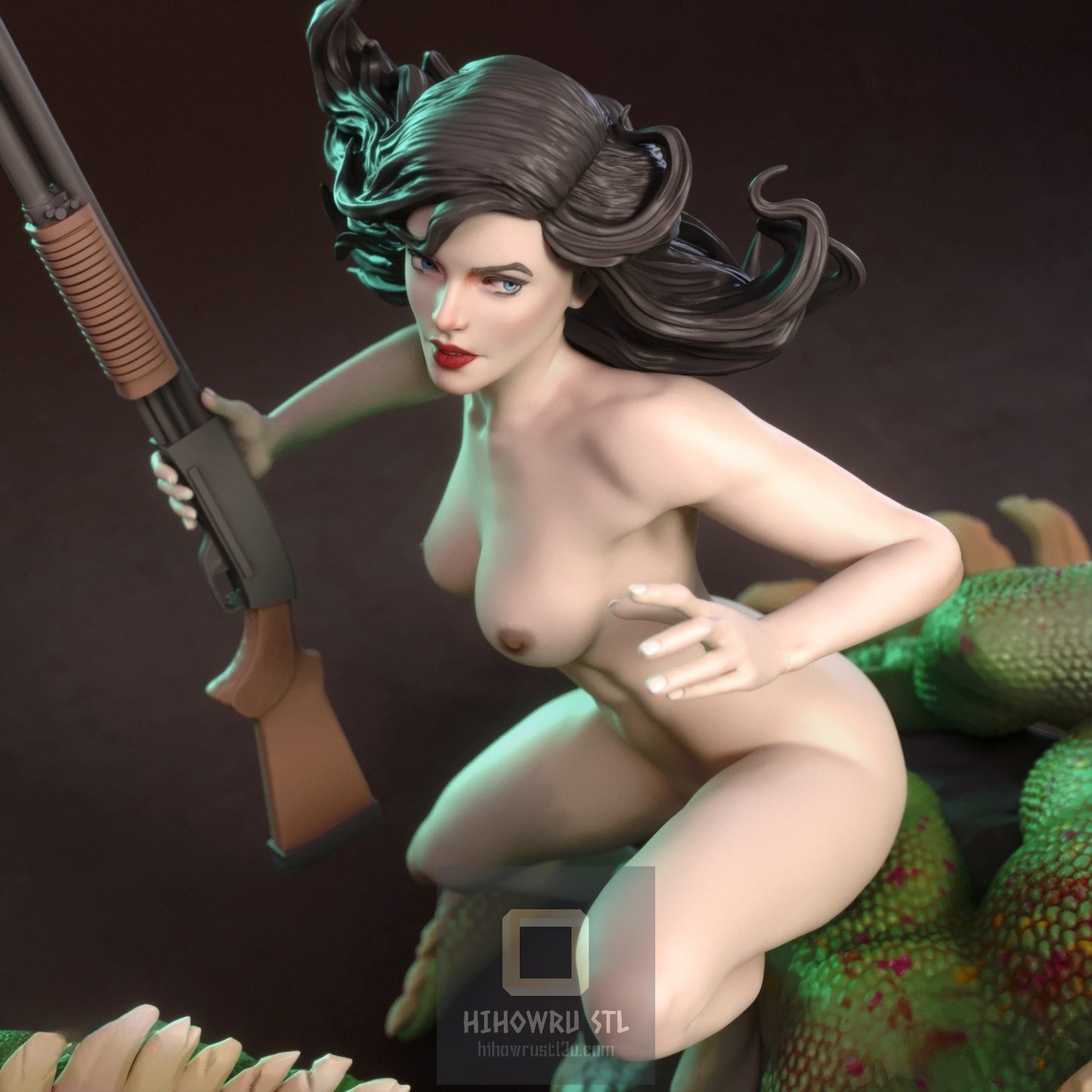 4383 Hannah Dundee NSFW - Cadillacs and Dinosaurs - STL 3D Print Files