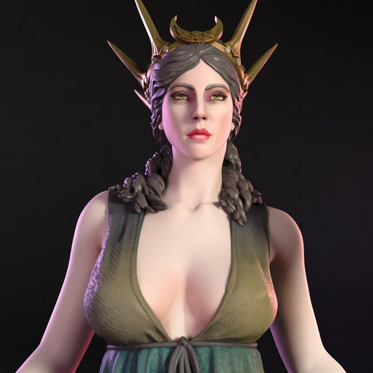 4191 HECATE NSFW - Greek Goddess of Witchcraft - STL 3D Print Files