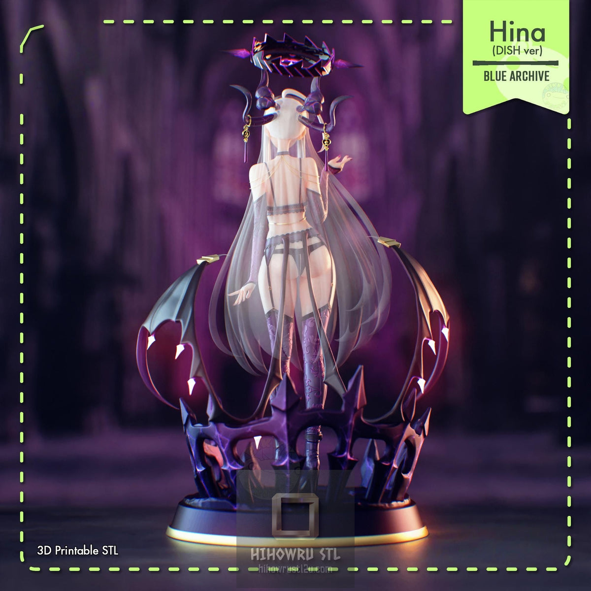 5573 Sorasaki Hina NSFW - Blue Archive - STL 3D Print Files