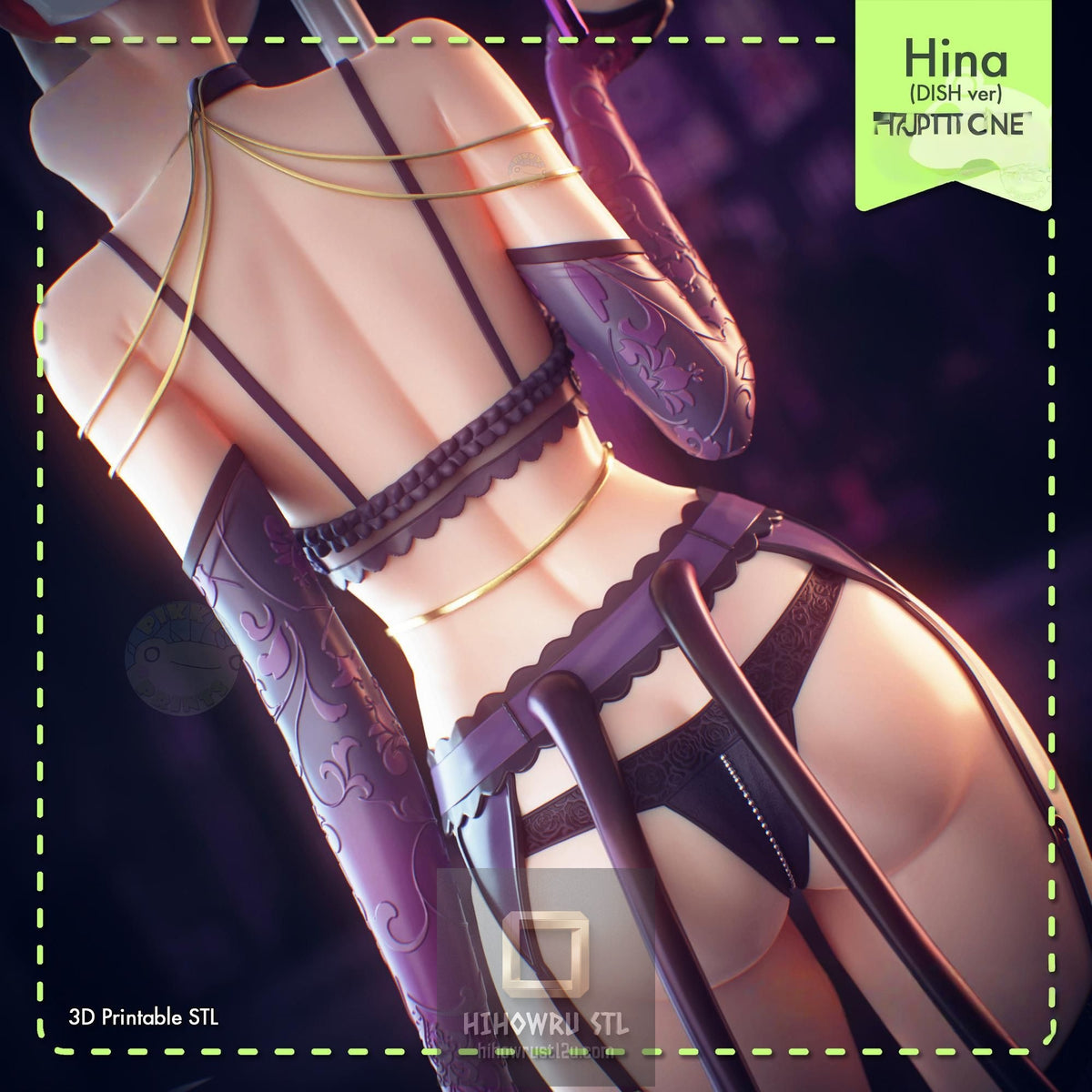 5573 Sorasaki Hina NSFW - Blue Archive - STL 3D Print Files