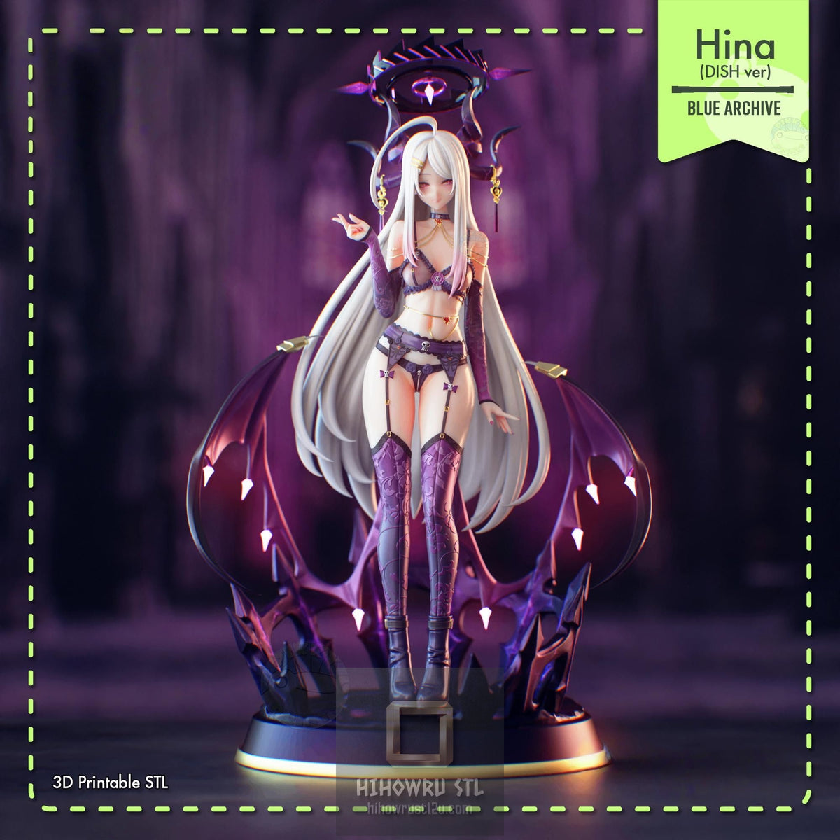 5573 Sorasaki Hina NSFW - Blue Archive - STL 3D Print Files